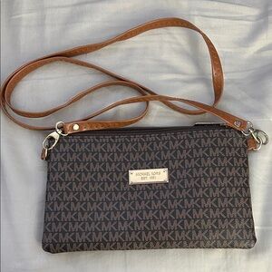 MK crossbody, small clutch